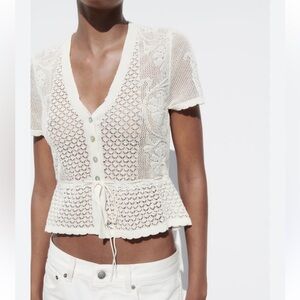 Brand New Zara knitted top